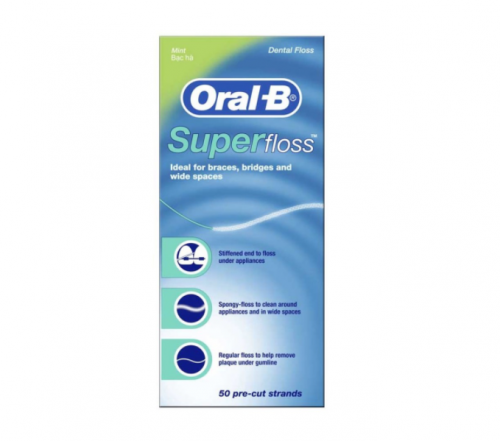 Oral-B Superfloss 50M Mint