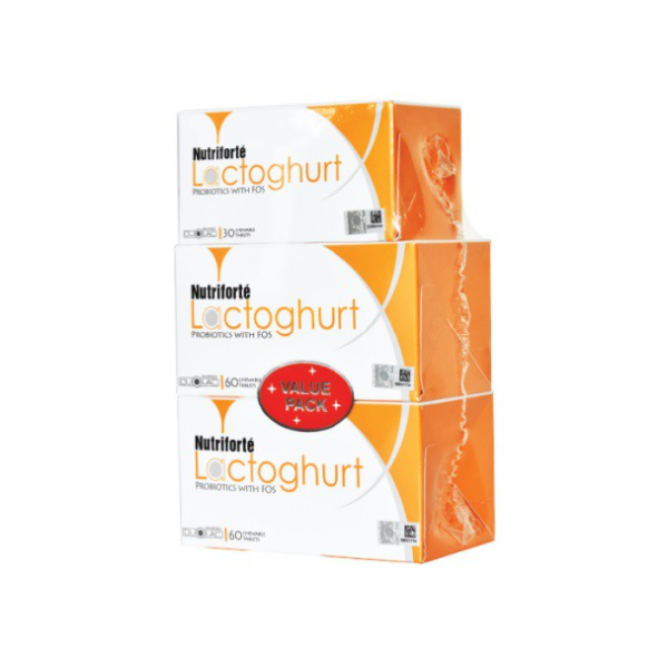Nutriforte Lactoghurt Probiotics 60s+60s+30s