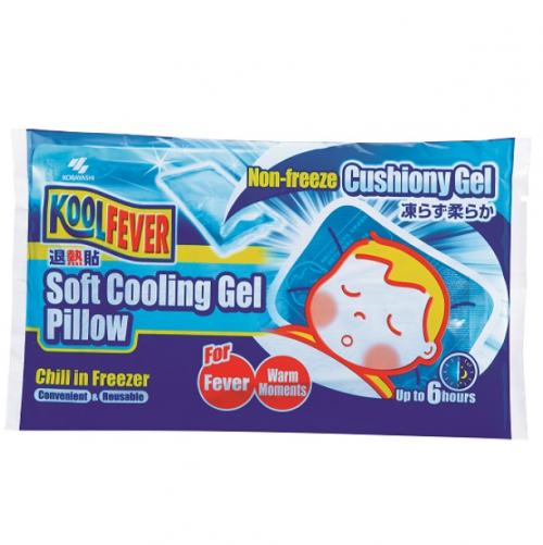Kool Fever Soft Cooling Gel Pillow