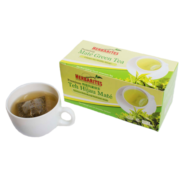 Herbarites Premium Mate Green Tea 30s
