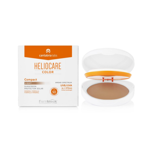 Heliocare Spf 50 Oil-Free Compact Light 10g