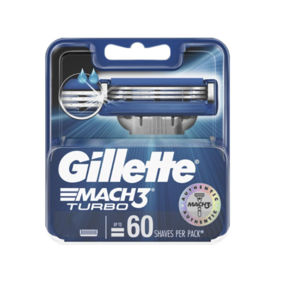 Gillette Mach3 Turbo 4s Cartridges