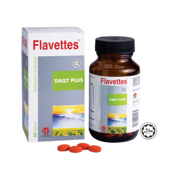 Flavettes Daily Plus Tablet 60s