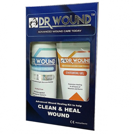 Dr Wound Wound Healing Kit Spray 100ml+Gel 60ml