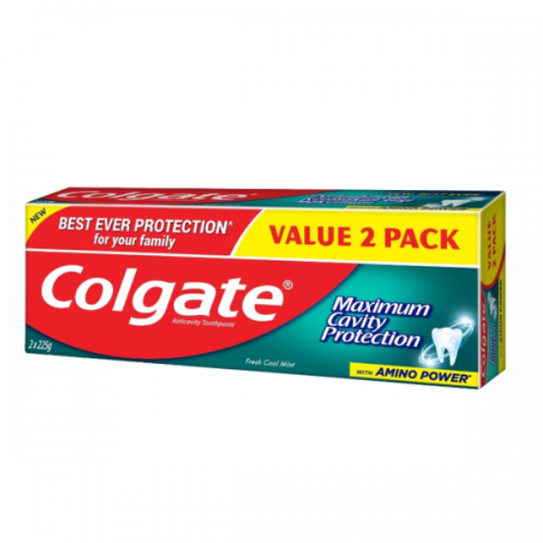 Colgate T/Paste Fresh Cool Mint 2X225g