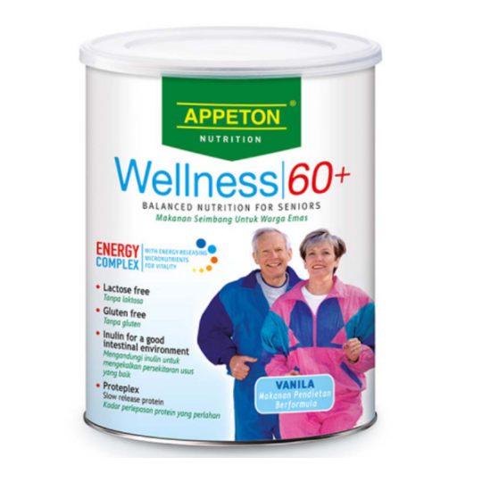 Appeton Wellness 60+ Vanilla 400g