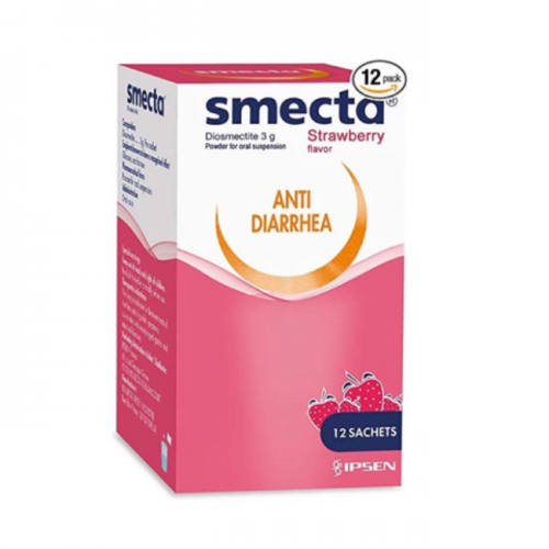 Smecta Strawberry 12S (Diosmectite 3G)