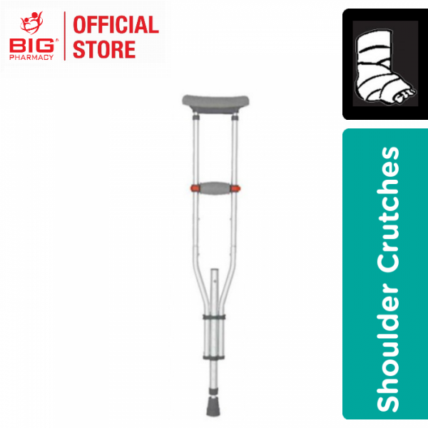 Hospiguard (MY09251L-L) Shoulder Crutches For Adult 1S