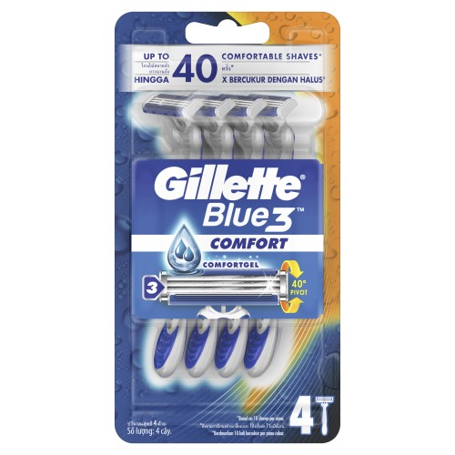 Gillette Blue 3 Disposables Comfort 4s