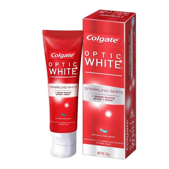 Colgate T/Paste Optic White 100g Sparkling Mint