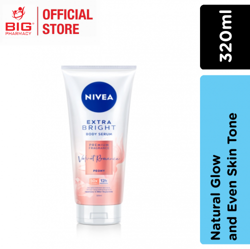 Nivea Extra Bright Velvet Romance Body Serum 320ml