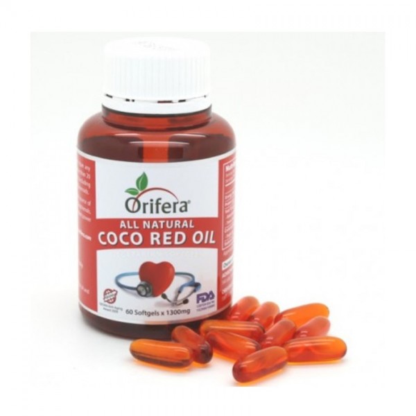 Orifera Coco Red Oil softgels 1300mg 60s