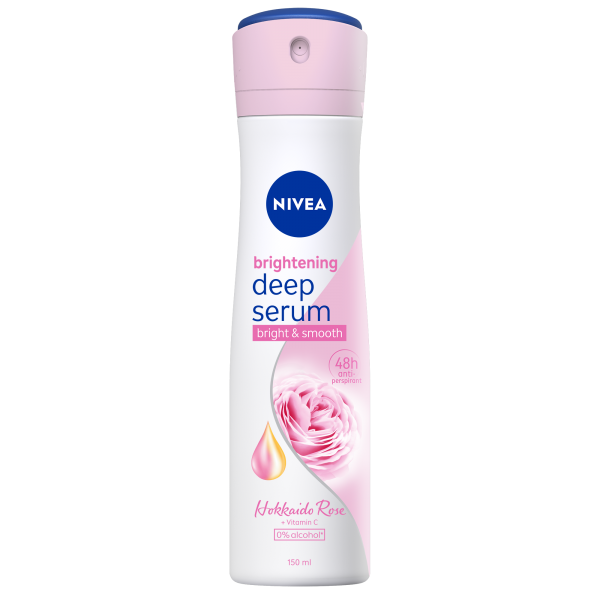 Nivea (F) Spray Whitening Deep Serum Hokkaido Rose 150ml