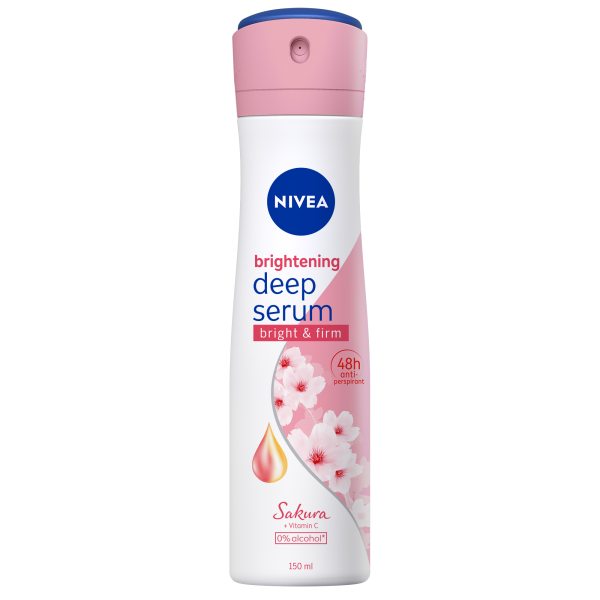 Nivea (F) Spray Whitening Deep Serum Sakura 150ml