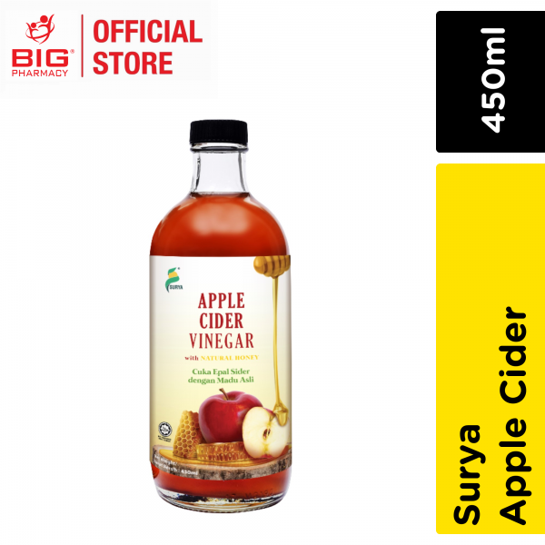 Surya Apple Cider Vinegar W/ Honey 450ml
