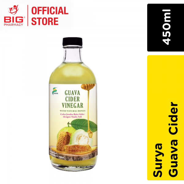 Surya Guava Cider Vinegar W/Honey 450ml