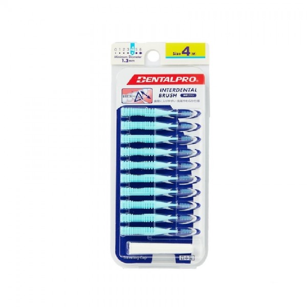 Dentalpro Interdental Brush 1.2Mm (M) Size 4