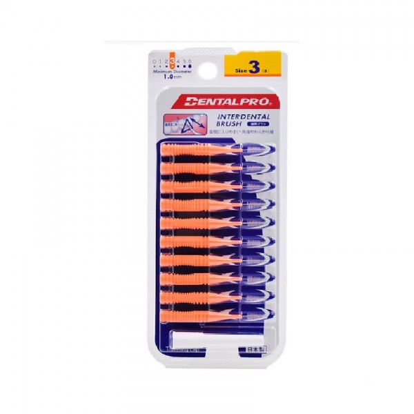 Dentalpro Interdental Brush 1.0Mm (S) Size 3