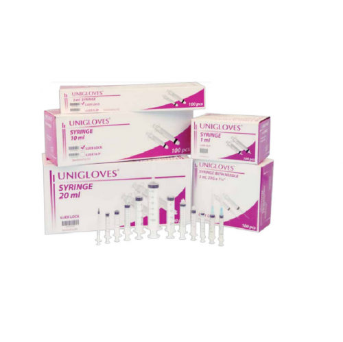 Unigloves Disposable syringe Luer Lock 20ml 1s