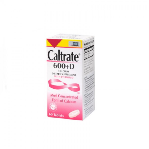 Caltrate 600+D (Pink) 60s