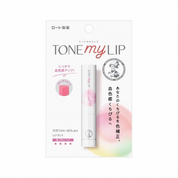 Mentholatum Lipcare Tone My Lip Blossom Pink (2.4Gm)