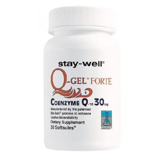 Stay-Well Q-Gel Forte Coenzyme Q10 30mg 30s