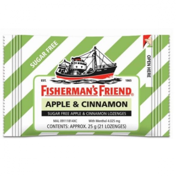 Fisherman Friend Sugar Free Apple Cinnamon 25g
