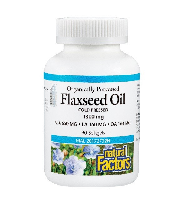 Natural Factors Flaxseed Oil 1300mg 90s