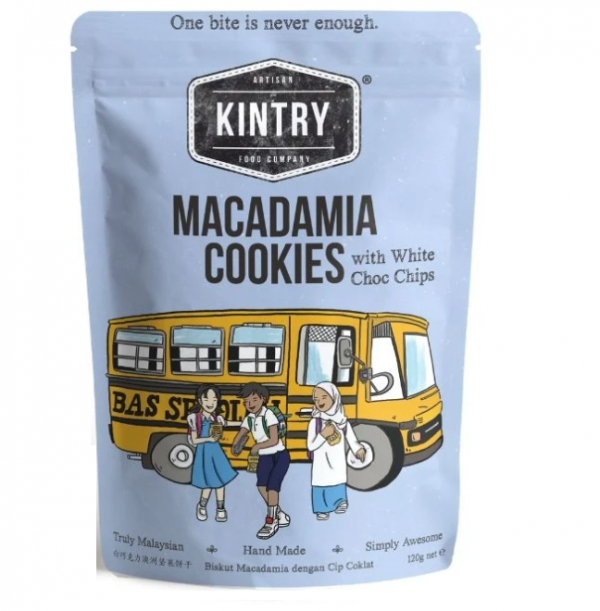 Kintry Macad Cookie With White Choc Chip 120g
