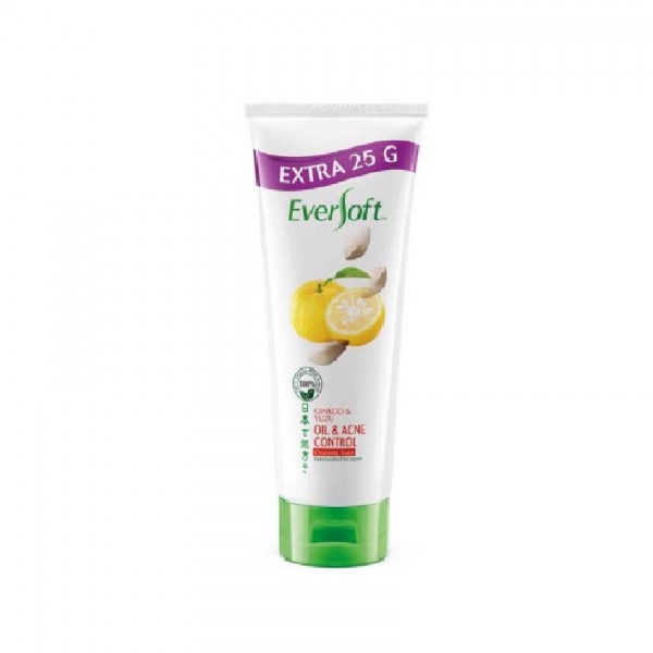 Eversoft Facial Cleanser Ginkgo & Yuzu 195g