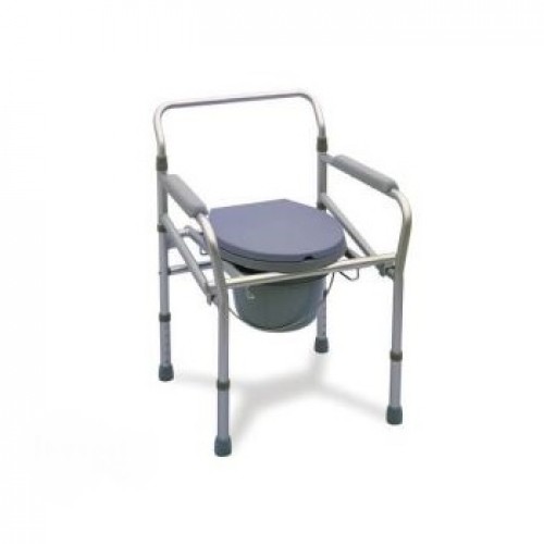 Hpg (MY08941-NW) Steel Commode Chair W/Bucket