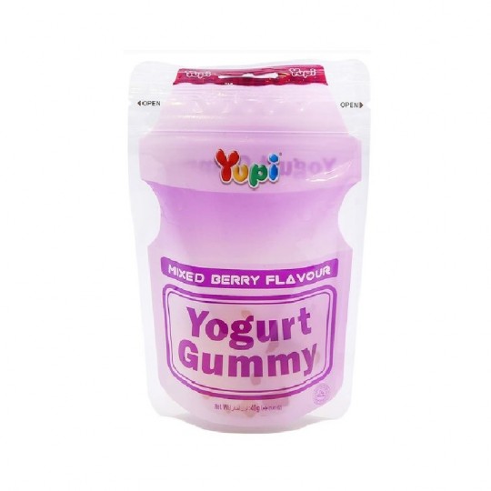 Yupi Yogurt Gummy Mixed Berries 40g