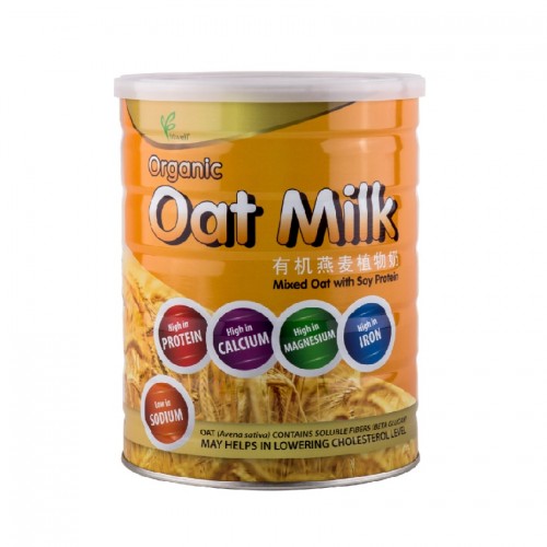 Fitwell Organic Oatmilk 850g
