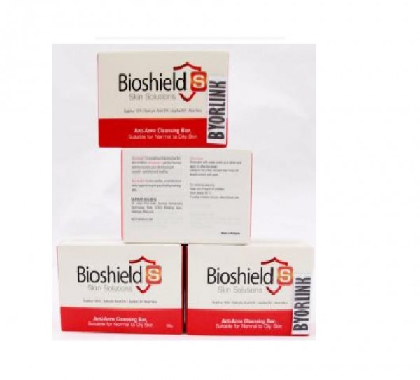 Bioshield Anti-Acne Sulfur 10% Bar 100g (3+1)