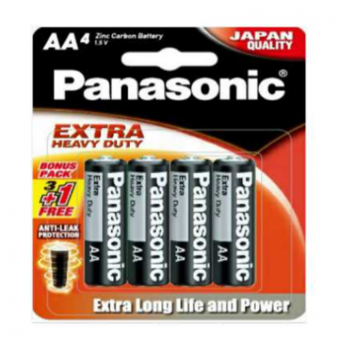 Panasonic Extra Heavy Duty AA 4s