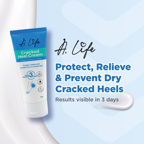 A.LIFE CRACKED HEEL CREAM WITH VIT E 50G