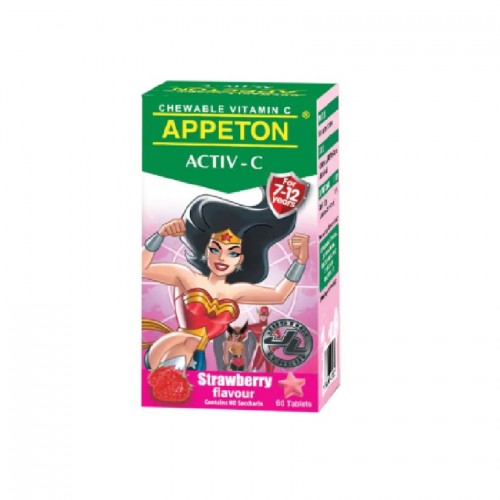 Appeton Activ-C 100mg strawberry 60s