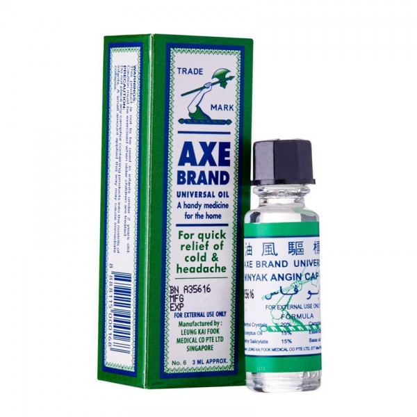 Axe Brand Medicated Oil No6 3ml 1s