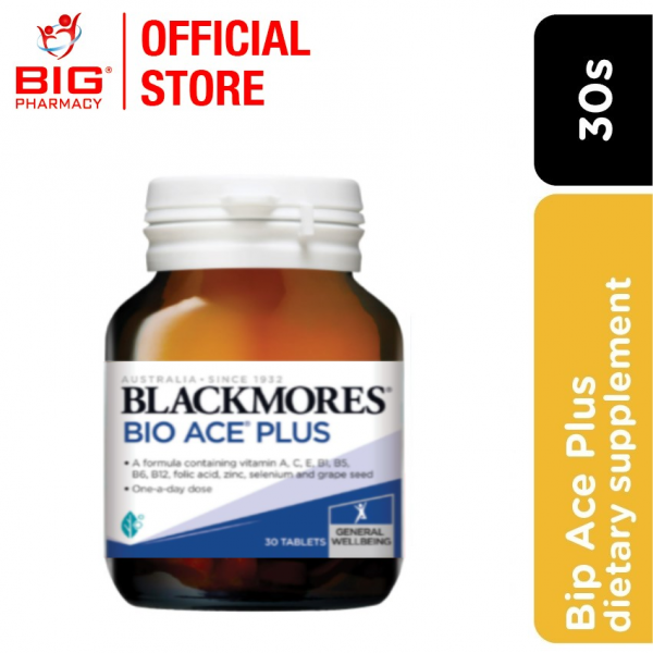 Blackmores Bio Ace Plus 30S (EXP : NOV 2023)