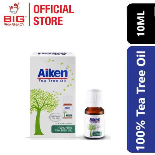 Aiken 100% Pure Tea Tree Oil 10ml