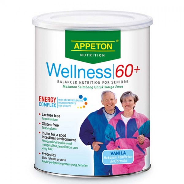 Appeton Wellness 60+ Vanilla 900g