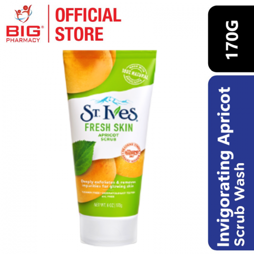 St. Ives Invigorating Apricot Face Scrub 170g