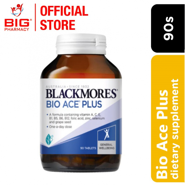 Blackmores Bio Ace Plus 90S (EXP : NOV 2023)