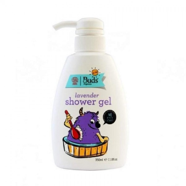 Buds For Kids Organic Lavender Shower Gel 350ml