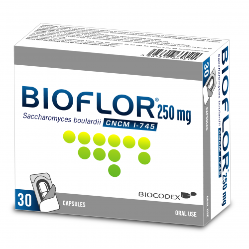 Bioflor (saccharomyces Boulardii Cncm 1-745) 250mg Cap 30s