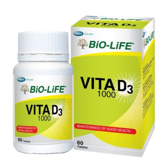 Biolife Vitamin D3 60S (EXP: 1 Feb 2024)
