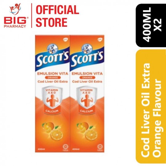 (Bms) Scotts Emulsion Orange 2X400ml