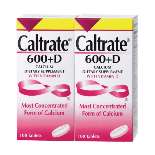 Caltrate 600+D (Pink) 2X100s