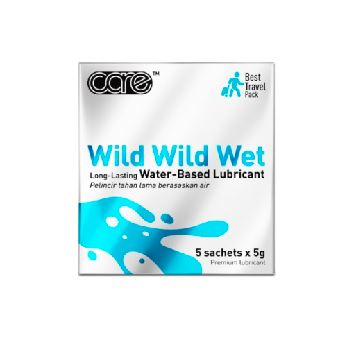 Care Wild Wild Wet Water-Based Lubricant 5s