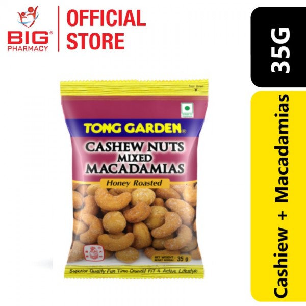 Tong Garden Cashew Nuts Mixed Macadamias Honey 35g